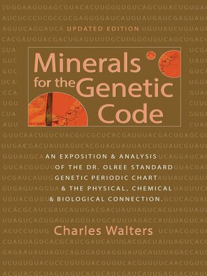 cover image of Minerals for the Genetic Code